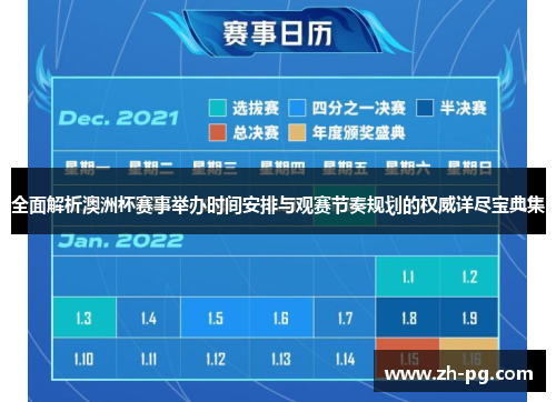 全面解析澳洲杯赛事举办时间安排与观赛节奏规划的权威详尽宝典集
